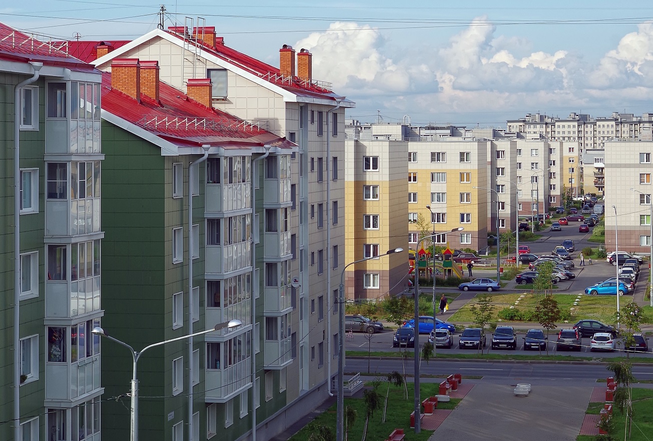 Славянка жилой район Санкт-Петербурга